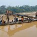 Polsek Cerenti Tindak 1 Rakit PETI di Sungai Kuantan