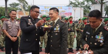 HUT TNI Ke 81, Surprise Kapolres Kampar Kepada Kodim 0313/KPR