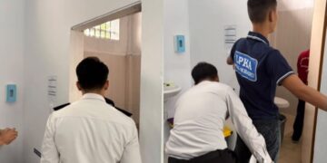 LPKA Kelas II Pekanbaru Melaksanakan Kegiatan Tes Urine Rutin Kepada 5 (lima) Orang Anak Binaan
