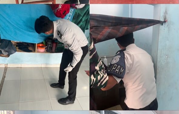 LPKA Kelas II Pekanbaru Melaksanakan Razia Rutin Sebagai Langkah Deteksi Dini dalam Menjaga Keamanan dan Ketertiban.