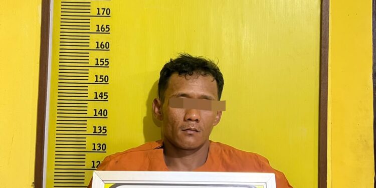Polsek Kampar Kiri Tangkap Warga Desa Subarak Terkait Peredaran Narkoba