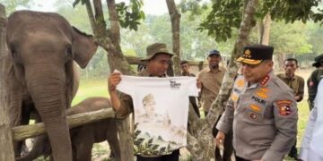 Pamit dari Riau, Komjen Herry Heryawan Titip Pesan Lestarikan Gajah dan Alam