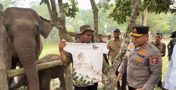 Pamit dari Riau, Komjen Herry Heryawan Titip Pesan Lestarikan Gajah dan Alam