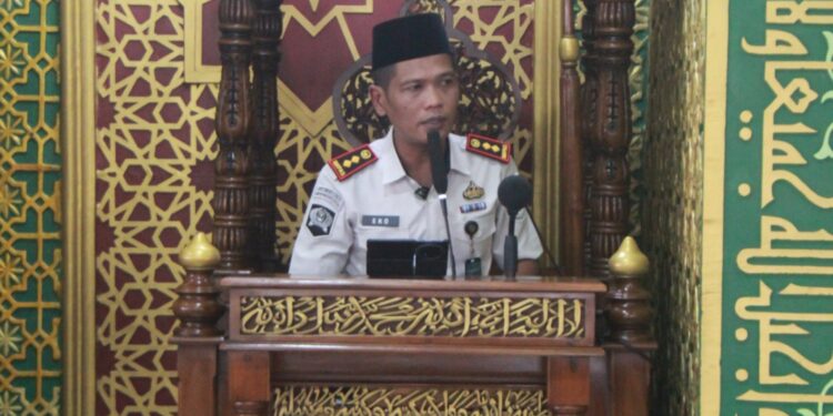 Kalapas Pekanbaru Berikan Tausiah, Ajak Warga Binaan Perkuat Iman dan Perbaiki Diri