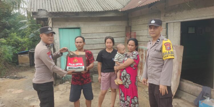 Minggu Kasih, Polsek Jajaran Polres Kuansing Dekatkan Pelayanan dengan Masyarakat