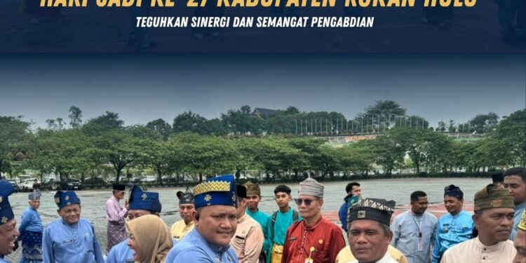 Kalapas Pasir Pangarayan Hadiri Apel Hari Jadi ke-27 Kabupaten Rokan Hulu, Teguhkan Sinergi dan Semangat Pengabdian