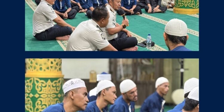 Perkuat Keimanan dan Bentuk Karakter Positif, Kalapas Ajak Warga Binaan Menjadi Pribadi yang Lebih Baik