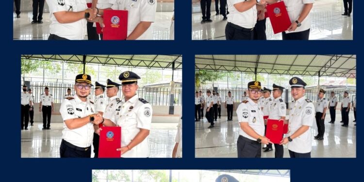 Lima Pegawai Lapas Bangkinang Naik Pangkat, Kalapas: Terus Bertumbuh dan Berikan yang Terbaik!