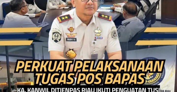Perkuat Pelaksanaan Tugas Pos Bapas, Ka. Kanwil Ditjenpas Riau Ikuti Penguatan Tusi Pembimbingan Kemasyarakatan