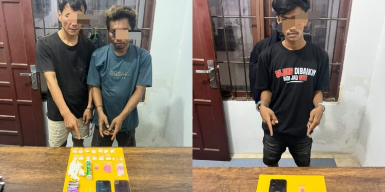 Polsek Tambang Tangkap Pengedar Narkoba, Sita Belasan Paket Sabu-sabu dan Pil Ekstasi