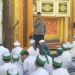 Kapolsek Kepenuhan Gelar Jumat Keliling, Imbau Warga Cegah Karhutla dan Penyalahgunaan Narkoba