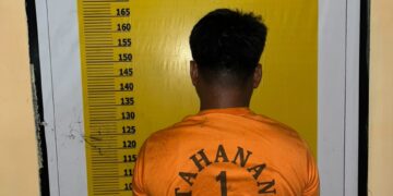 Polsek Pangean Tangkap Pria Berinisial FW, 20 Paket Sabu berat kotor 6,36 Gram Disita