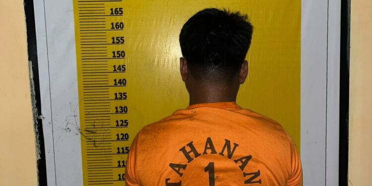 Polsek Pangean Tangkap Pria Berinisial FW, 20 Paket Sabu berat kotor 6,36 Gram Disita