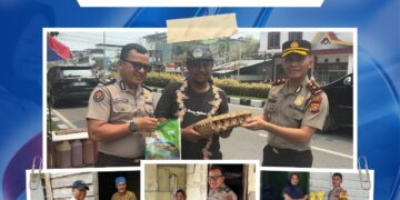 Menyambut HUT ke-75 Humas Polri, Polres Siak Gelar Bakti Sosial Penyaluran Sembako untuk Masyarakat