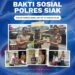 Menyambut HUT ke-75 Humas Polri, Polres Siak Gelar Bakti Sosial Penyaluran Sembako untuk Masyarakat