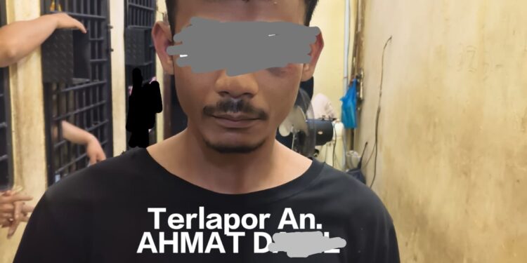 PENCURI KATALIS KNALPOT GRAND MAX DITANGKAP POLSEK PKL KERINCI, KORBAN RUGI RP 12,5 JUTA