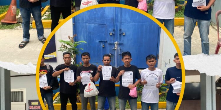 *HAK INTEGRASI TERPENUHI 7 WBP LAPAS NARKOTIKA RUMBAI PEROLEH PEMBEBASAN BERSYARAT*