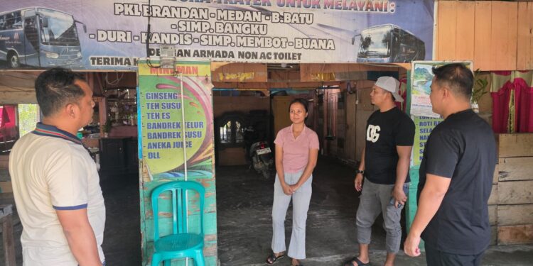 Polsek Tapung Hilir Sisir Warung di Kota Garo, Telusuri Dugaan Judi Meja Ikan-Ikan