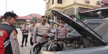 Siap Siaga Penuh, Polres Kampar Gelar Apel Kesiapsiagaan Antisipasi Gangguan Kamtibmas
