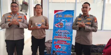 Polri Peduli, Polri Melayani — Rangkaian HUT Humas Polri diisi Aksi Kemanusiaan