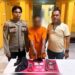 Polsek Tapung Hilir Amankan Pria di Kota Garo, 6 Paket Diduga Sabu Seberat 1,48 Gram Disita