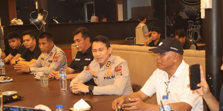 KAPOLRES PELALAWAN GANDENG INSAN MEDIA, PERKUAT SINERGI JAGA KAMTIBMAS