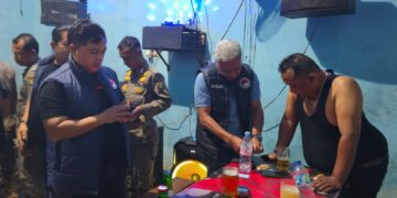 Jaga Kamtibmas, Polres Kampar Laksanakan Razia Gabungan Sasar Sarang Narkoba di Wilayah Kampar Kiri