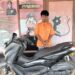 Polsek Kampar Tangkap Pelaku Pencurian Sepeda Motor Yang Terjadi di Desa Sendayan