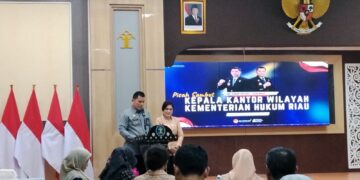 Tongkat Estafet Kepemimpinan Beralih, Kanwil Kemenkum Riau Gelar Pisah Sambut Kakanwil