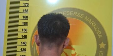 Tim Elang Kuantan Gelar KRYD Operasi Sarang Narkoba, Pengedar Sabu Berat Kotor 5,64 Gram di Pintu Gobang Ditangkap