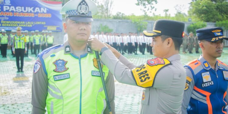 Polres Rohul Gelar Operasi Patuh Lancang Kuning 2026, Sasar 10 Jenis Pelanggaran Lalu Lintas