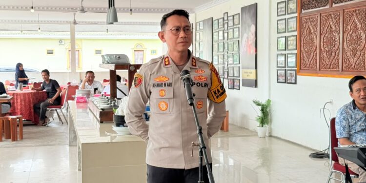 Kapolres Pelalawan Silaturahmi Bersama Komunitas Pelalawan Adventure Trail Sosialisasikan Ops Patuh