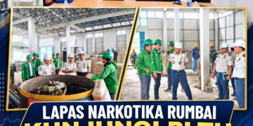 *LAPAS NARKOTIKA RUMBAI KUNJUNGI PLTU JALIN KERJA SAMA PEMANFAATAN FABA DUKUNG PROGRAM PEMBINAAN KEMANDIRIAN*