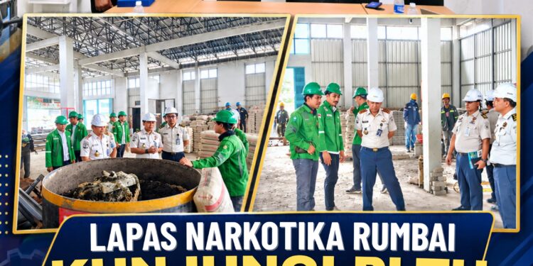 *LAPAS NARKOTIKA RUMBAI KUNJUNGI PLTU JALIN KERJA SAMA PEMANFAATAN FABA DUKUNG PROGRAM PEMBINAAN KEMANDIRIAN*