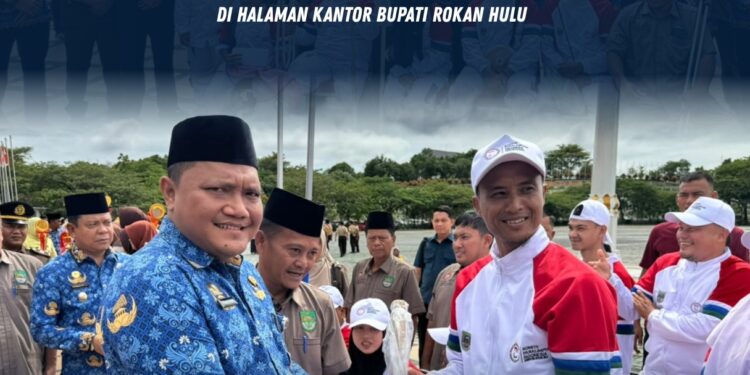 Kalapas Pasir Pangarayan Hadiri Upacara Hari Sumpah Pemuda ke-98 di Rokan Hulu