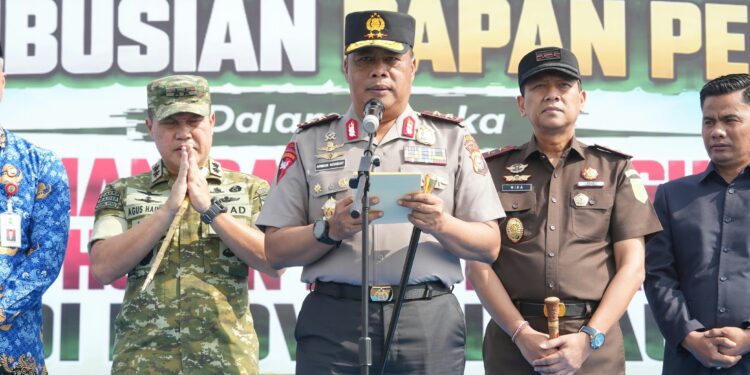 Karhutla Mereda, Polda Riau Siapkan 260 Plang Cegah Kebakaran Berulang
