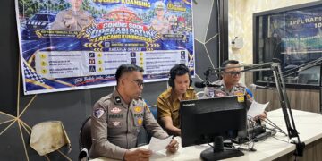 Polres Kuansing Gencarkan Sosialisasi Operasi Patuh Lancang Kuning 2026, Ajak Masyarakat Tertib Berlalu Lintas