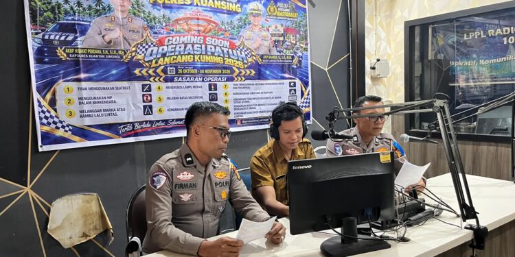 Polres Kuansing Gencarkan Sosialisasi Operasi Patuh Lancang Kuning 2026, Ajak Masyarakat Tertib Berlalu Lintas