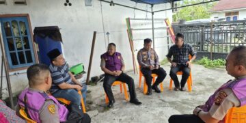 Polda Riau Berikan Pendampingan Psikologis kepada Keluarga Korban Pembunuhan di Siak