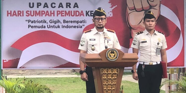 PERINGATI HARI SUMPAH PEMUDA KE-98, LAPAS BANGKINANG PERKUAT SEMANGAT PERSATUAN DAN PENGABDIAN