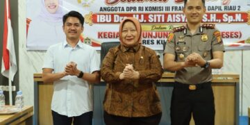 Kapolres Kuansing Sambut Kunjungan Reses Anggota DPR RI Komisi III