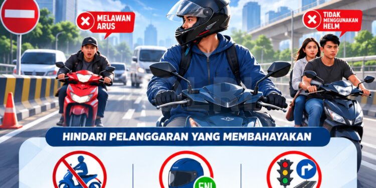 Di Hari Keempat Polres Dumai Gencarkan Edukasi dan Penertiban dalam Operasi Patuh Lancang Kuning 2026