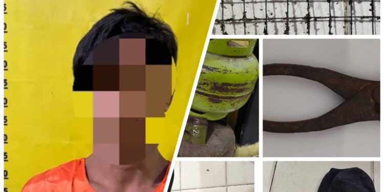Polsek Bukit Kapur Amankan Residivis Kasus Narkoba dalam Pengungkapan Pencurian Enam Tabung Gas LPG 3 Kg