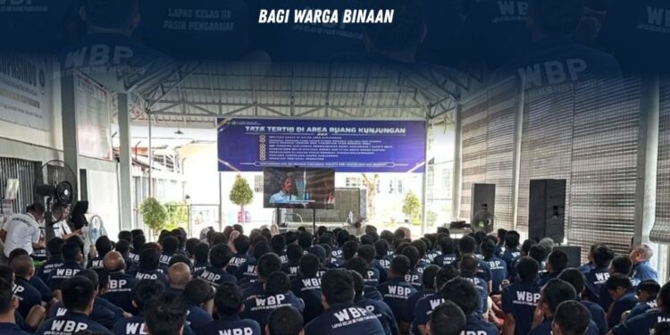 Lapas Pasir Pangarayan Gelar Nobar Film “Agak Laen” bagi Warga Binaan