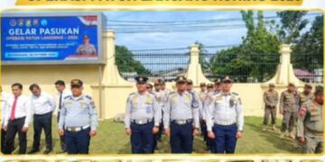 Dishub Kampar Ikuti Apel Gelar Pasukan Operasi Patuh Lancang Kuning 2026 dan Rakor Eksternal di Polres Kampar
