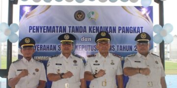 Lapas Narkotika Rumbai Gelar Penyematan Tanda Kenaikan Pangkat dan Penyerahan SK PNS Tahun 2026