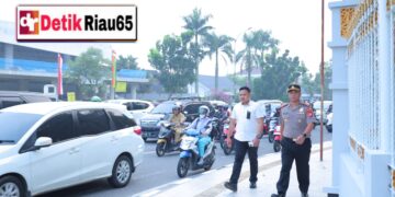 Demi Senyum dan Kelancaran Aktivitas Warga, Kapolresta Pekanbaru Turun Langsung ke Jalan